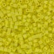 Miyuki square - cubes 1.8mm - Opaque yellow matted ab SB18-404FR